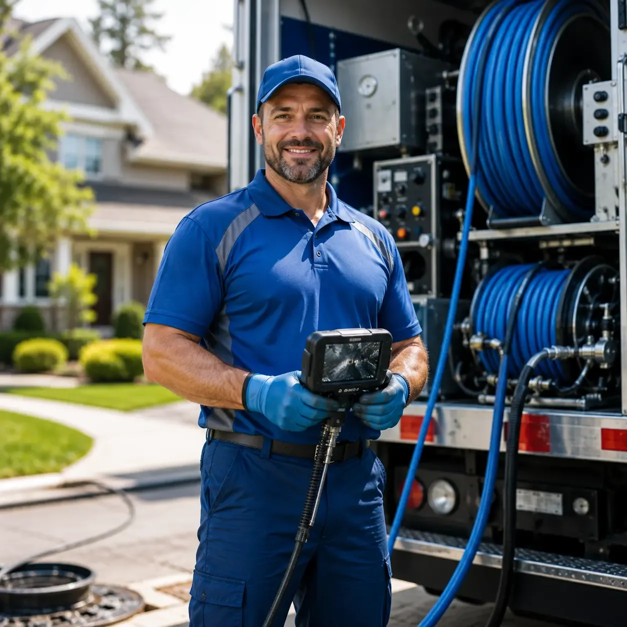 Local outdoor drain cleaning specialists in Wilmot, WI